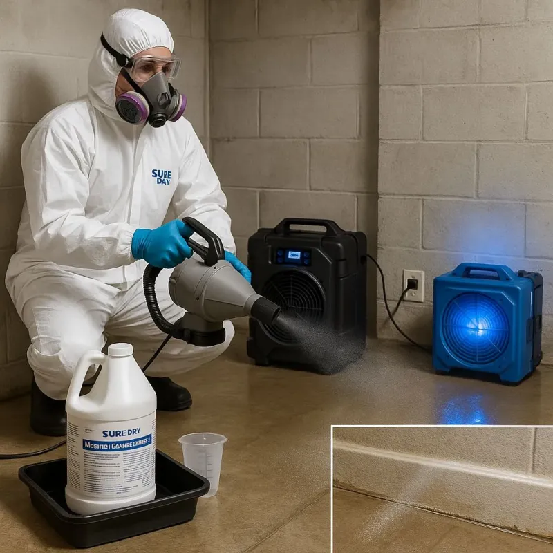Sanitization and Odor Removal process in Sharon Hill, PA