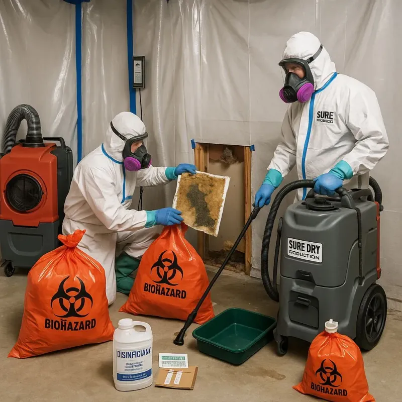 Contaminated Water Handling Protocols process in Sharon Hill, PA