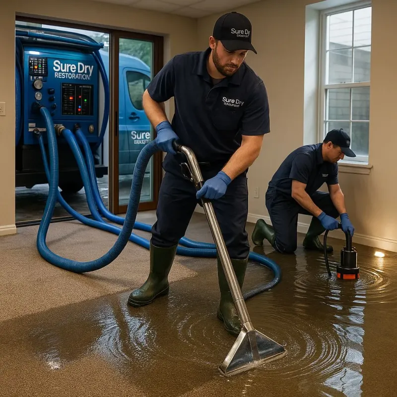Water Extraction and Removal process in Sharon Hill, PA